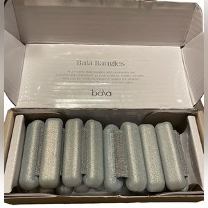 Bala Bangles Shine 2 lbs Set of 2 Ankle Wrist Weights One Size Fits All NIB